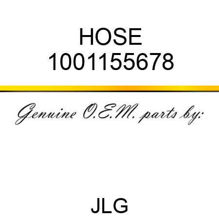 HOSE 1001155678