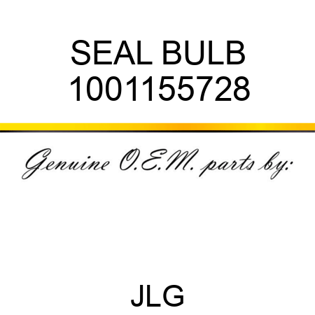 SEAL BULB 1001155728