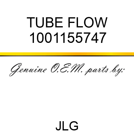 TUBE FLOW 1001155747
