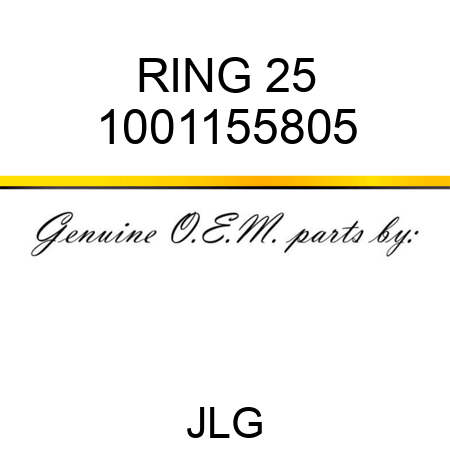 RING 25 1001155805