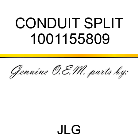 CONDUIT SPLIT 1001155809