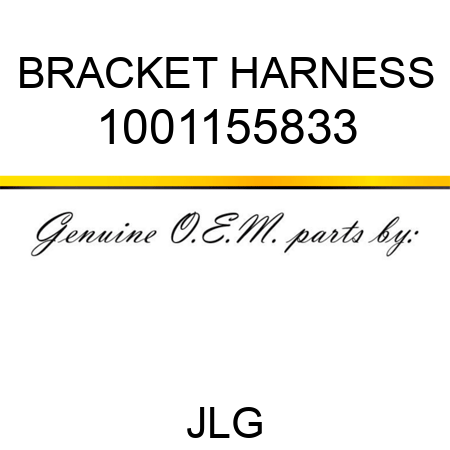 BRACKET HARNESS 1001155833