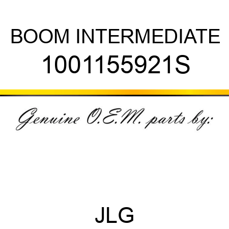 BOOM INTERMEDIATE 1001155921S