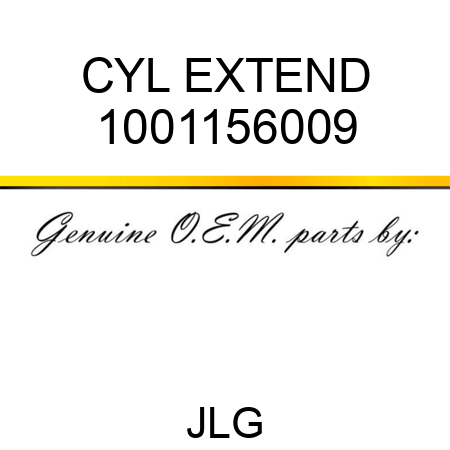 CYL EXTEND 1001156009