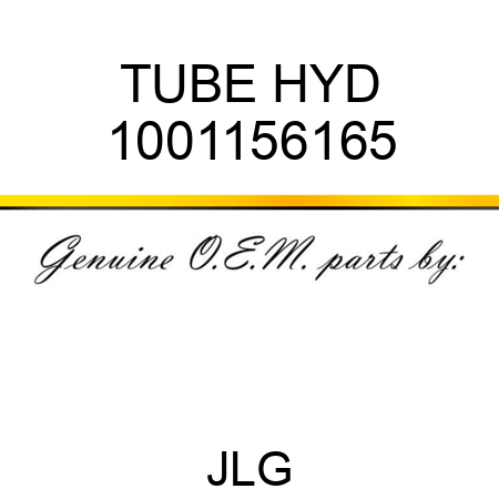 TUBE HYD 1001156165