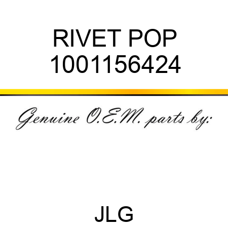RIVET POP 1001156424
