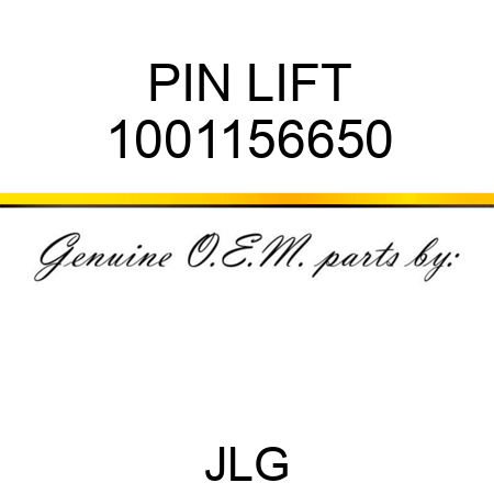 PIN LIFT 1001156650