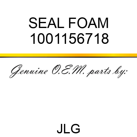 SEAL FOAM 1001156718