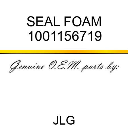 SEAL FOAM 1001156719