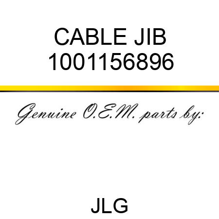 CABLE JIB 1001156896