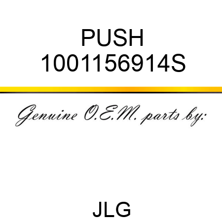 PUSH 1001156914S