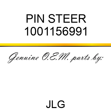 PIN STEER 1001156991
