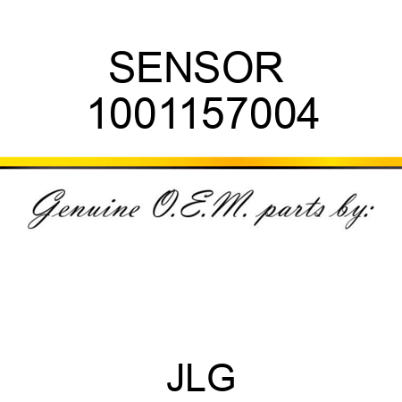 SENSOR  1001157004