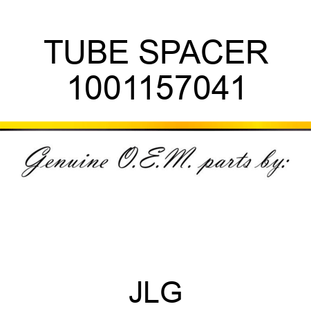 TUBE SPACER 1001157041