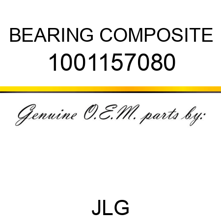 BEARING COMPOSITE 1001157080