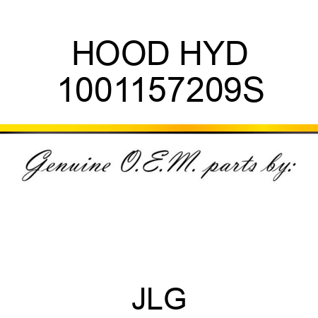 HOOD HYD 1001157209S