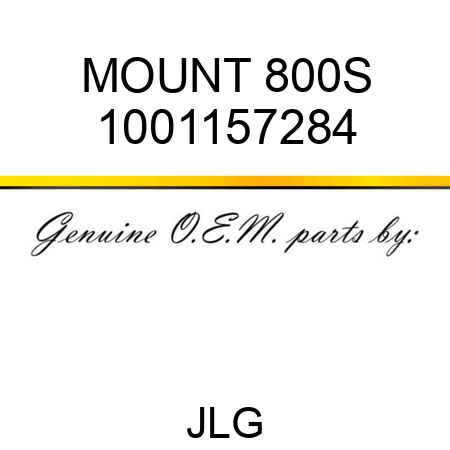 MOUNT 800S 1001157284