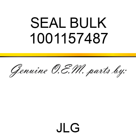 SEAL BULK 1001157487