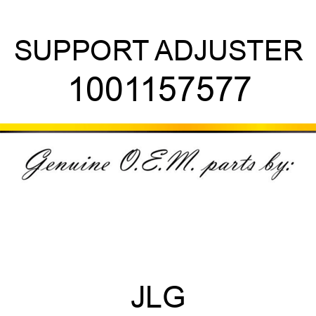 SUPPORT ADJUSTER 1001157577