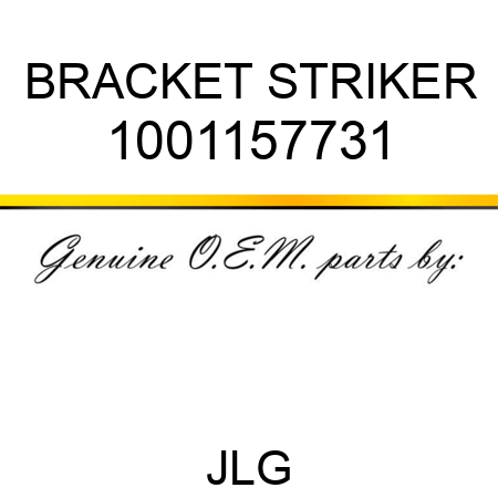 BRACKET STRIKER 1001157731