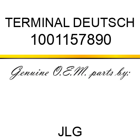 TERMINAL DEUTSCH 1001157890