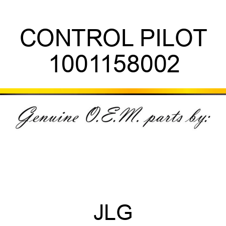 CONTROL PILOT 1001158002