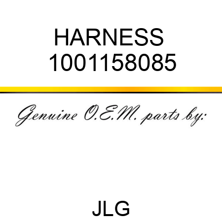 HARNESS  1001158085