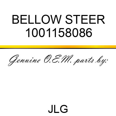BELLOW STEER 1001158086