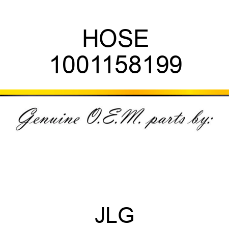 HOSE 1001158199