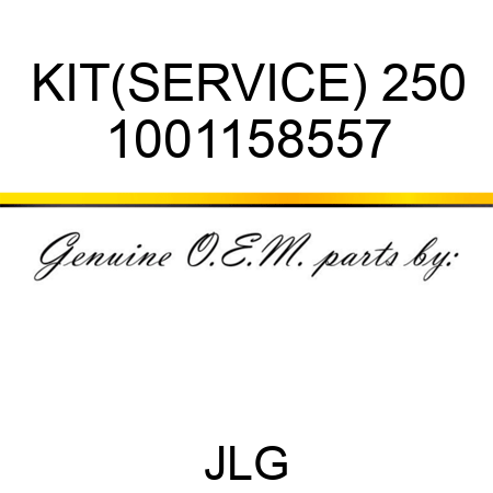 KIT(SERVICE) 250 1001158557