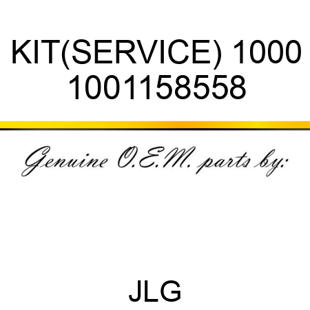 KIT(SERVICE) 1000 1001158558