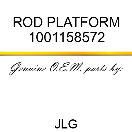 ROD PLATFORM 1001158572