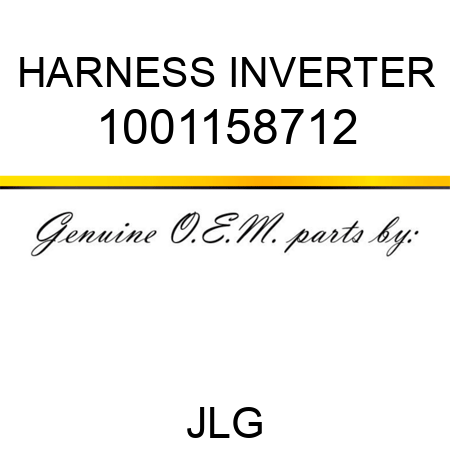 HARNESS INVERTER 1001158712