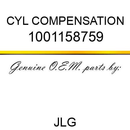 CYL COMPENSATION 1001158759