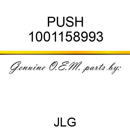 PUSH 1001158993