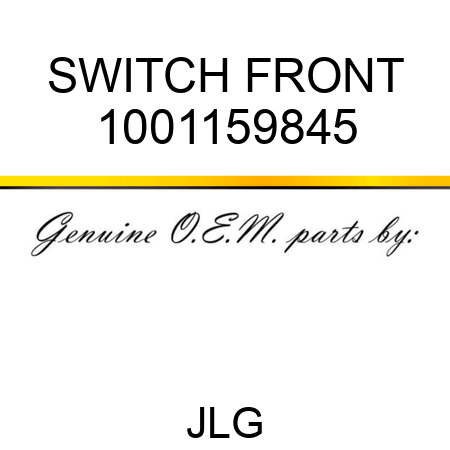 SWITCH FRONT 1001159845