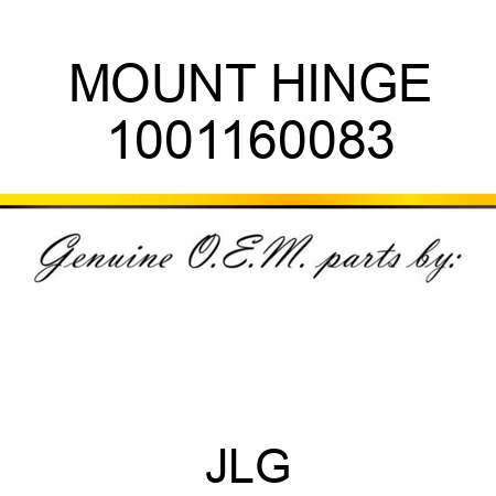 MOUNT HINGE 1001160083