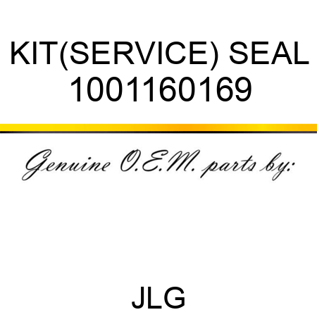 KIT(SERVICE) SEAL 1001160169