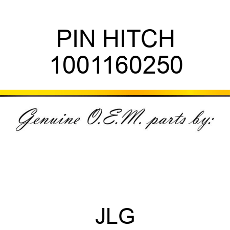 PIN HITCH 1001160250