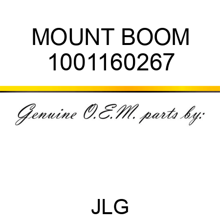 MOUNT BOOM 1001160267