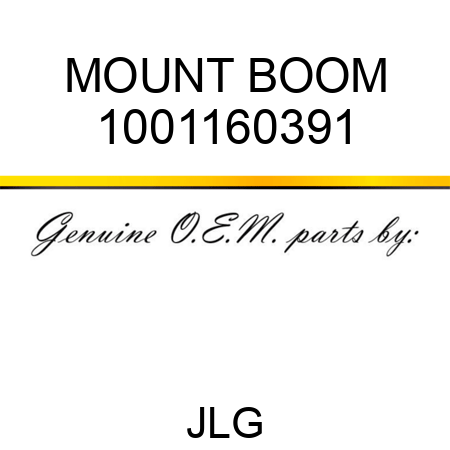 MOUNT BOOM 1001160391