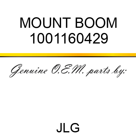 MOUNT BOOM 1001160429