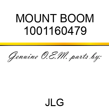MOUNT BOOM 1001160479