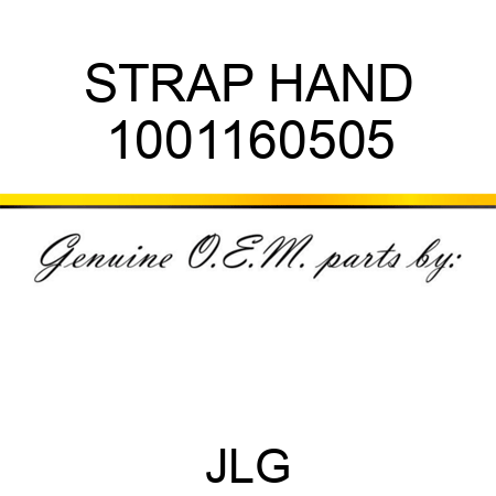 STRAP HAND 1001160505