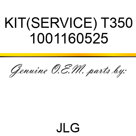 KIT(SERVICE) T350 1001160525