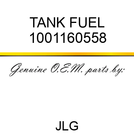 TANK FUEL 1001160558