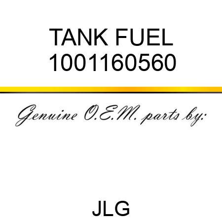 TANK FUEL 1001160560
