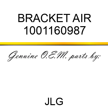BRACKET AIR 1001160987