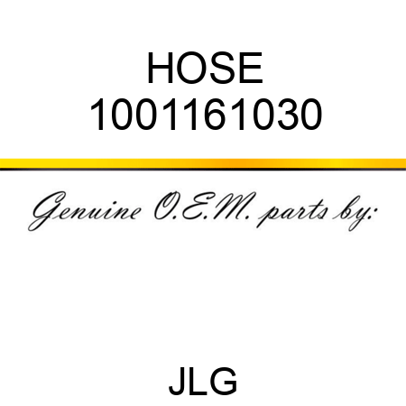 HOSE 1001161030