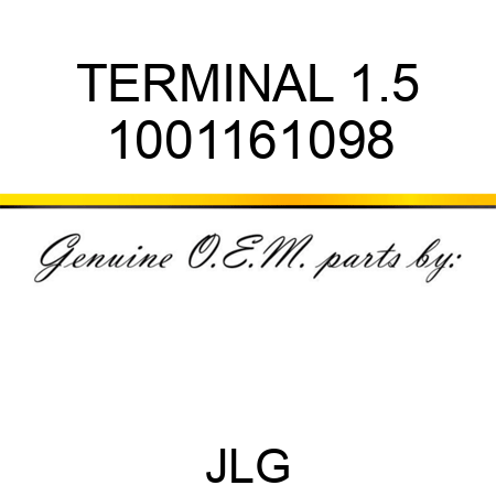 TERMINAL 1.5 1001161098